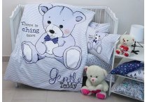 Постельное белье Turkish Cotton TAG - Teddy white (Турция), детский